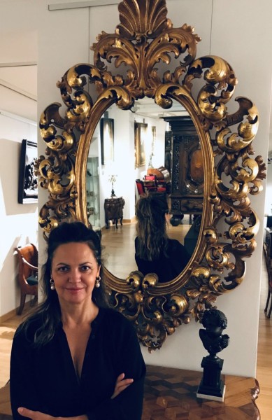 Joanna Piotrowska w muzeum-budowanie kolekcji sztuki