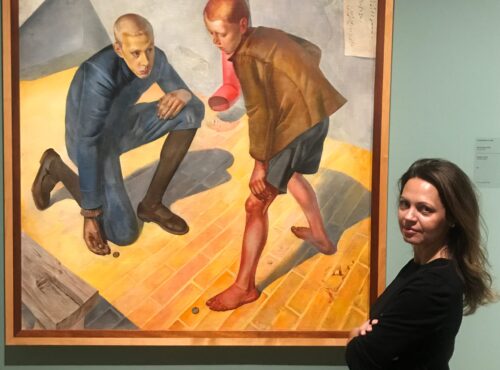 Obraz w muzeum narodowym warszawa