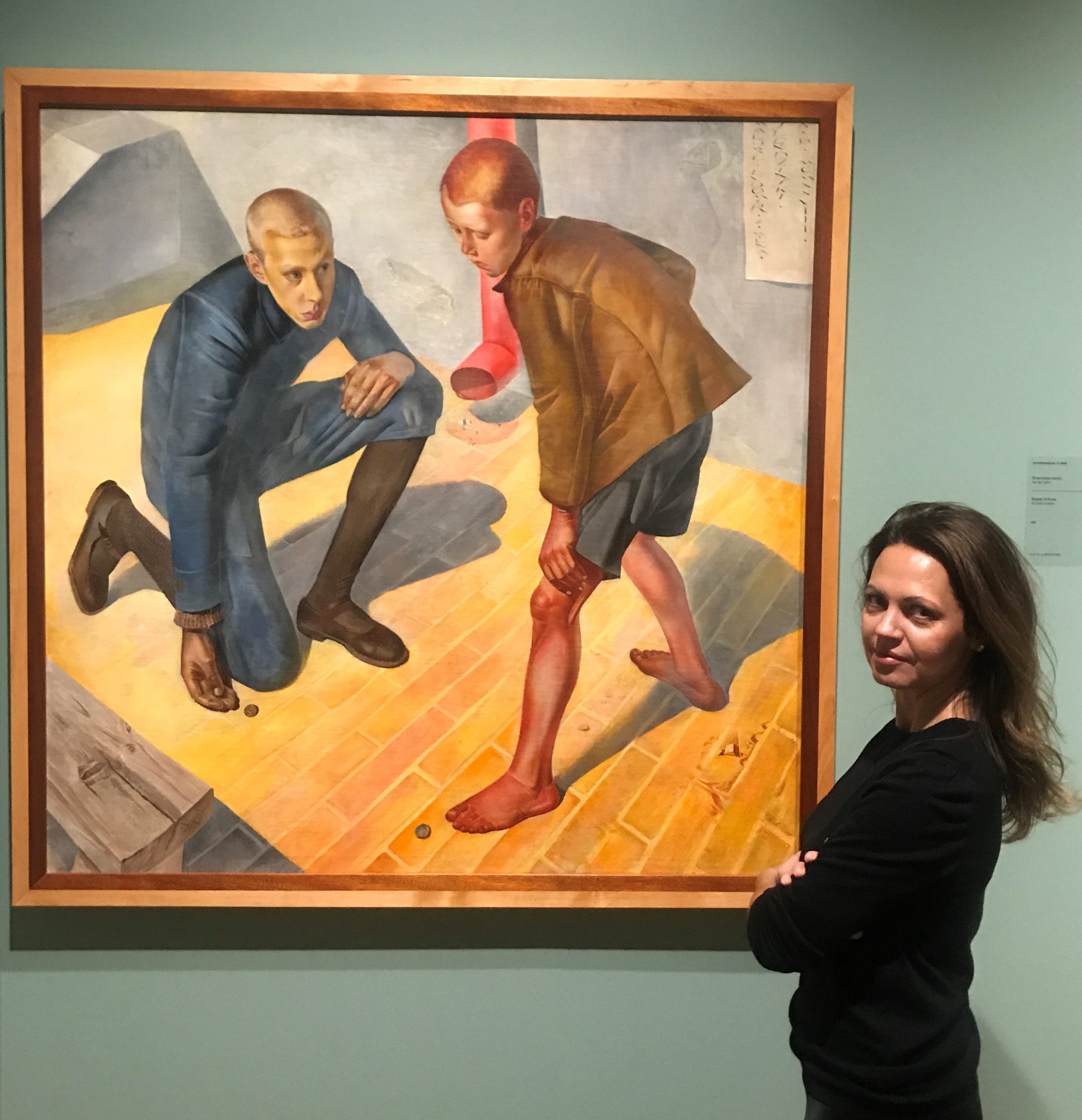 Obraz w muzeum narodowym warszawa