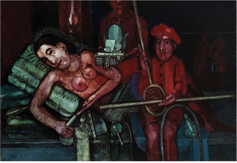 kiejstut-bereznicki-scena-wieczorna-1968