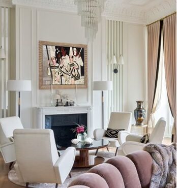 Obraz w eleganckim wnętrzu