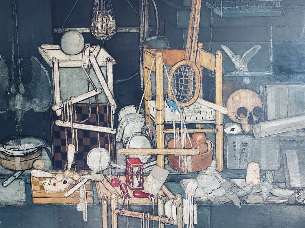 Martwa natura z szachownica