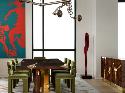 Obraz Dobkowskiego we wnetrzu