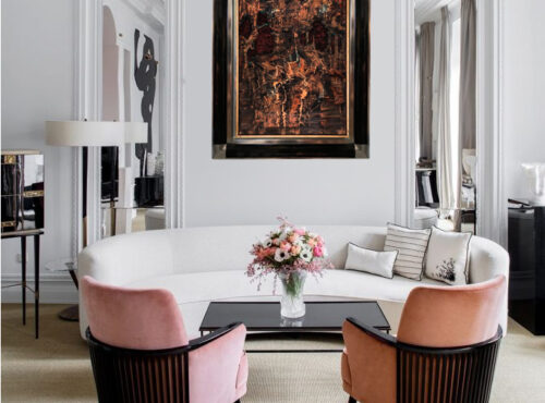 Jerzy Tchorzewski w pieknym wnetrzu