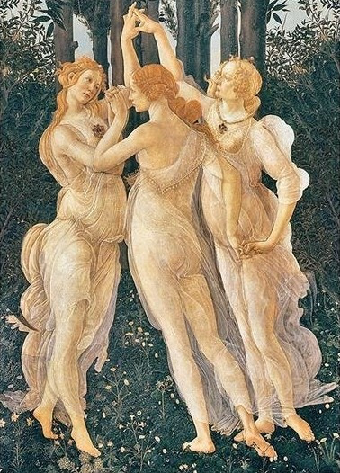 Trzy gracje - Trzy wymiary sztuki