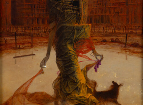 Zdzisław Beksiński Bez tytułu