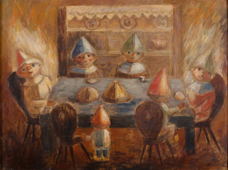 Children at the Table, 1929