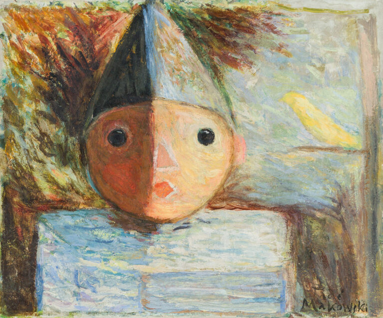 Girl with Chicks, circa 1923-27