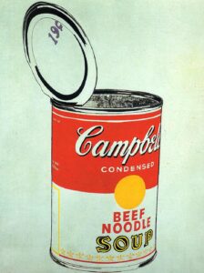 Big Campbell's Soup Can 19c (Beef Noodle)