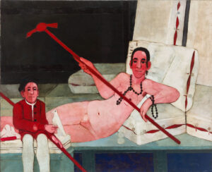 عري على الأريكة